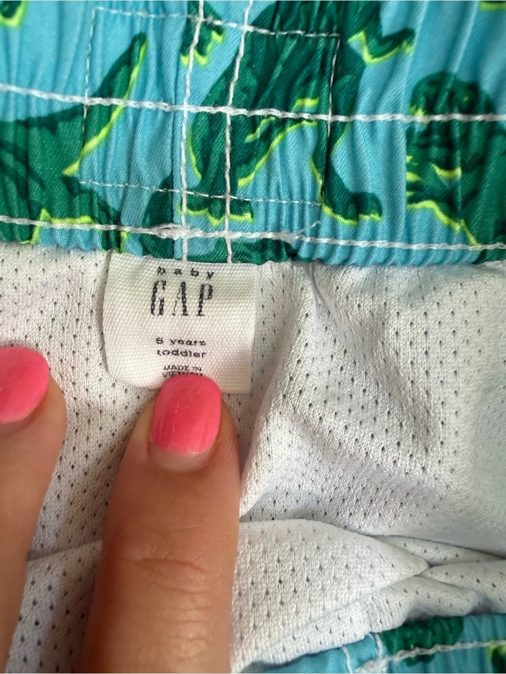 GAP teal swim